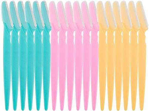 TOP SELECT Reusable Face & Eyebrow Razor For Women - Pack of 3, Instant & Painless Hair Removal, Razor for Face, Eyebrows, Upperlips, Chin, Side Locks, Forehead, Face Razor for Womens (Pack of 6 set) (B0D73XS35J) Amazon Price History, Amazon Price Tracker