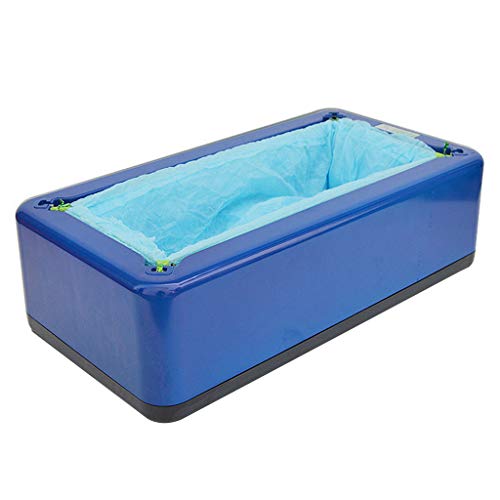 PROPFE Dispensador automático de cobertura de sapatos, 200 capas de sapatos descartáveis de plástico grosso, máquina de cobertura dos pés, antiderrapante, adequado para todos os tipos e tamanhos de sapatos
