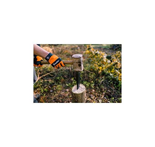 Foto von Bradas Spaltkeil aus Stahl 2,5kg Fällkeil Nachsetzkeil Scheitkeil Treibkeil 5204