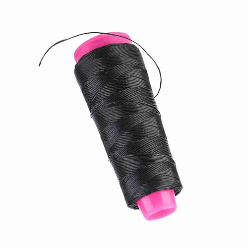 Yinhing Hilo de Cuerda de Premium de 110 M para Arcos Recurvos Material de Cuerda de Tiro con de Poliéster Desgaste Ligero Soporte Conveniente Colores Versátiles Disponibles (Black)