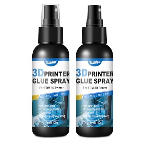 3D Printer Adhesive Glue - 7oz/200g Strong 3D Printer Glue Reduces Warping of PLA, ABS, PETG, TPU