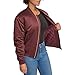 Levi's Women's Relaxed Bomber Jacket, Dark Chocolate