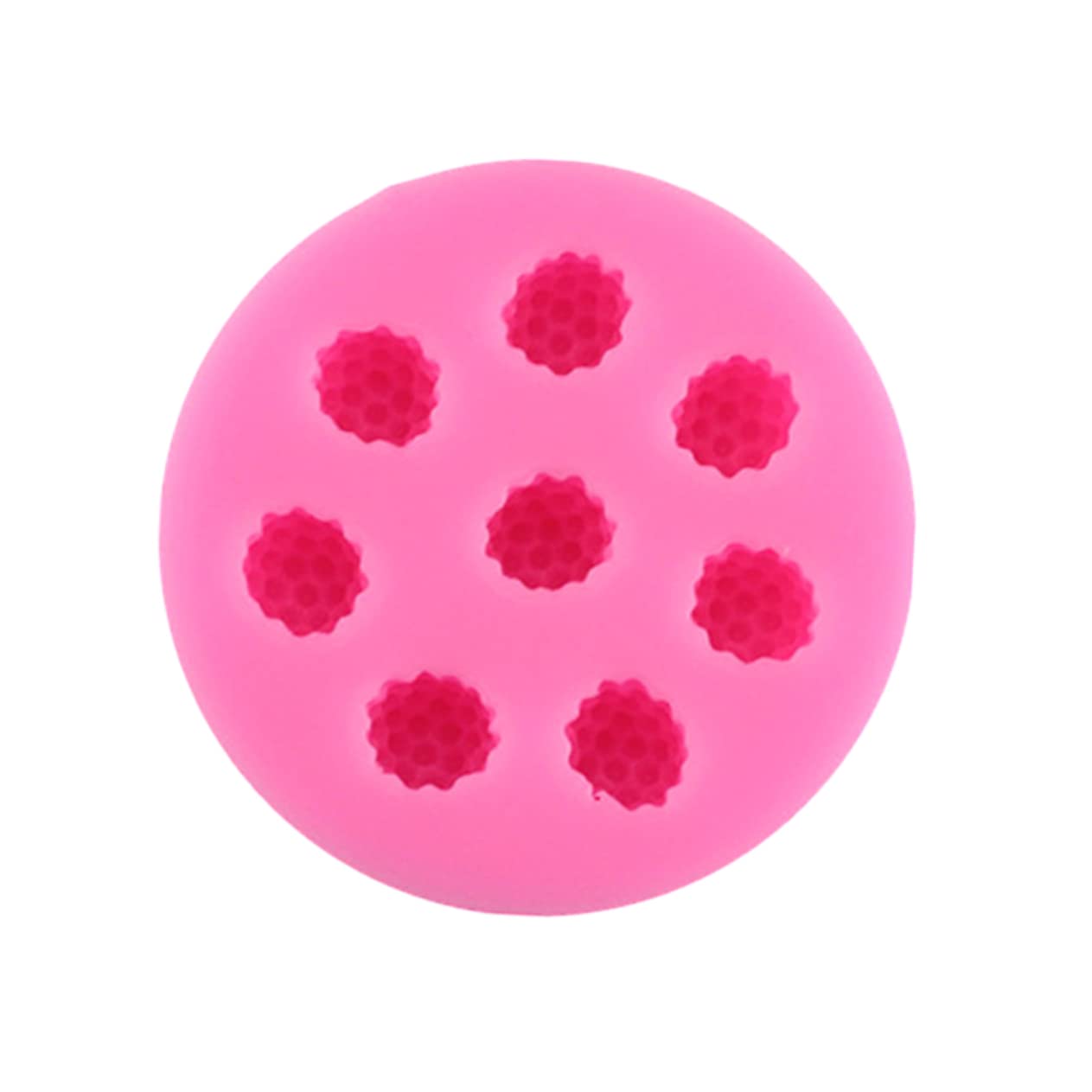 MAGICLULU 3pièces Moule Silicone Compartiments Pour Décoration De Gâteaux Outil De Pâtisserie Facile à Démouler Non Adhésif Pour Chocolat Et Bonbons Rose