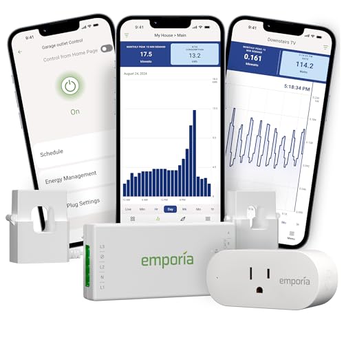 Emporia Vue 3 Energy Monitor & Smart Plug Bundle