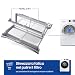 Samsung Elettrodomestici DV90TA040AH/ET Asciugatrice Crystal EcoDry, Front Load, 9 kg, Bianco, Oblò...