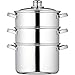 Produktbild Kitchen Craft Dampfgarer-Set, 3-stöckig