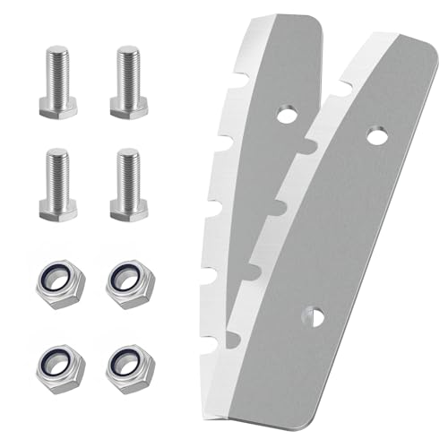 JIOTAR 28345 Ice Auger Blades Replacement Eskimo Quantum and Rocket Power Ice Auger Bits,Eskimo Ice Auger Blade 10 inch
