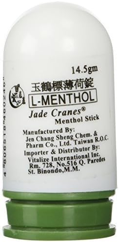 Jade Cranes Menthol Stick 14.5g by Jade Cranes Menthol Stick
