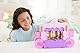 Mattel Disney Prinzessin Verwandlungs-Spielset Kutsche zu Schloss mit kleiner Puppe Aurora, 3 Ebenen, 6 Spielbereichen, 4 Figuren, Möbeln & Zubehör HWX17
