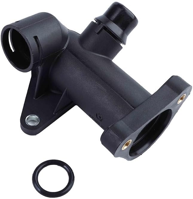 Cooling Radiator Coolant Hose Connector Water Outlet Flange Pipe 058121132C 058121132A For B5 A4 1.8T