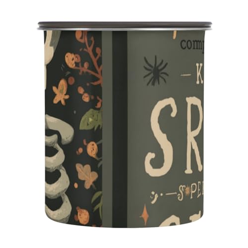 Recipiente hermético para café acero inoxidable 900 ml
