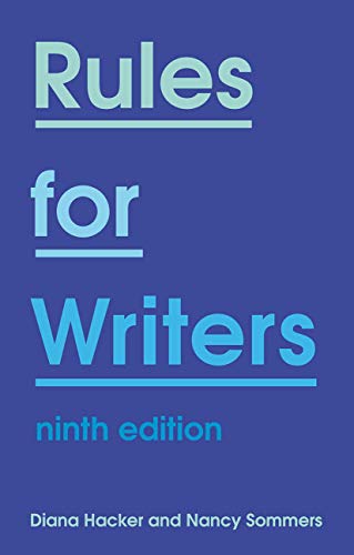 Rules for Writers Rules for Writers
