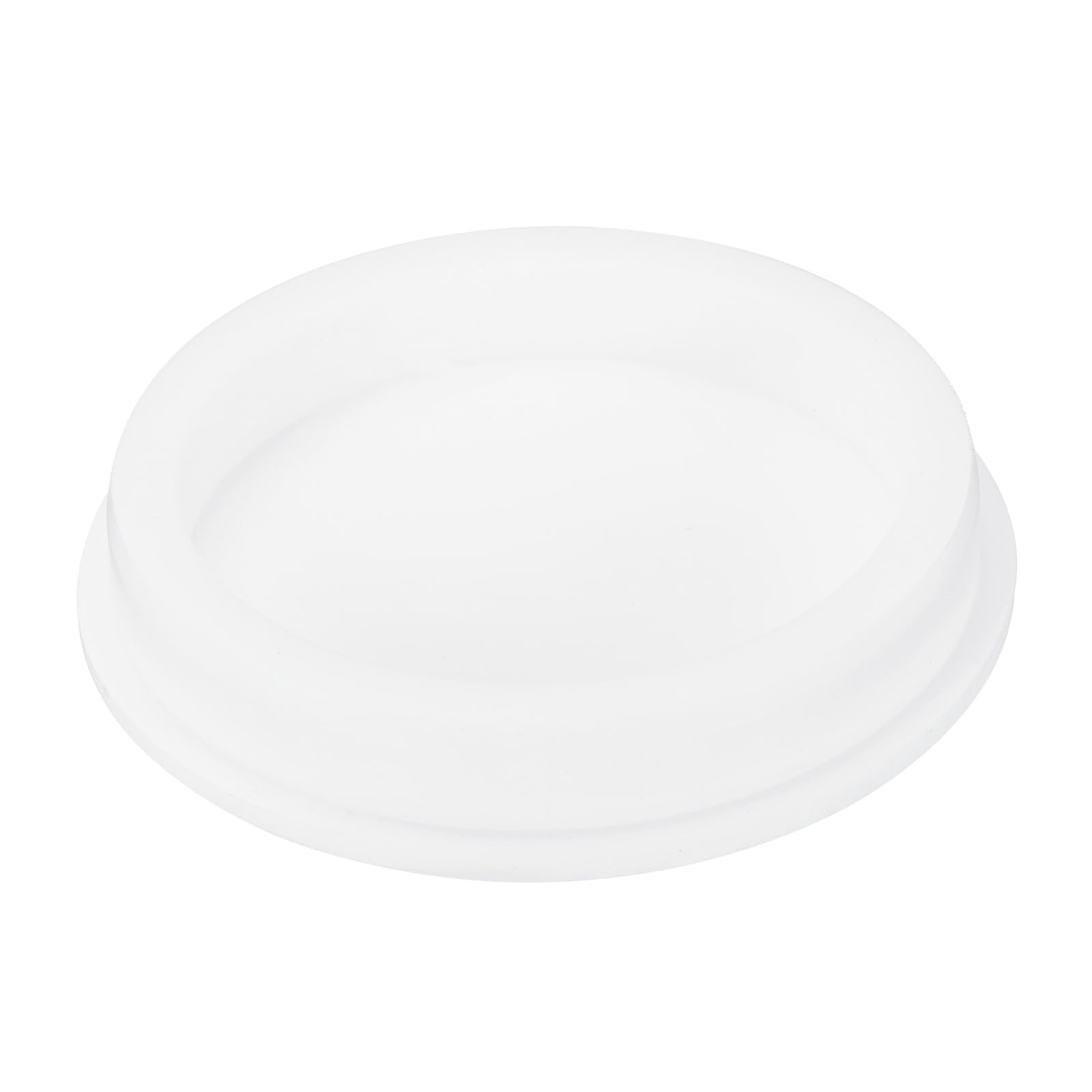 sourcing map 1Pcs Silicone Hole Plug 106.5mm, White High Temp T Type Rubber Stoppers for 105-106mm Hole, Waterproof Button Hole End Covers for Powder Coating, Sealing Plugs, Pipe Holes