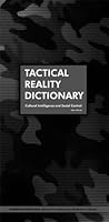 Tactical Reality Dictionary. Cultural Intelligence and Social Control. 1570272204 Book Cover
