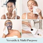 Sky Organics - Gentle Clean Face Towels (1-Pack) - 50 XL Single-Use Face Wipes - Ultra Soft & Dual Textured - Disposable Towel - Makeup Remover Wipes - Cruelty Free - Skin Care Tools - Self Care - Image 5