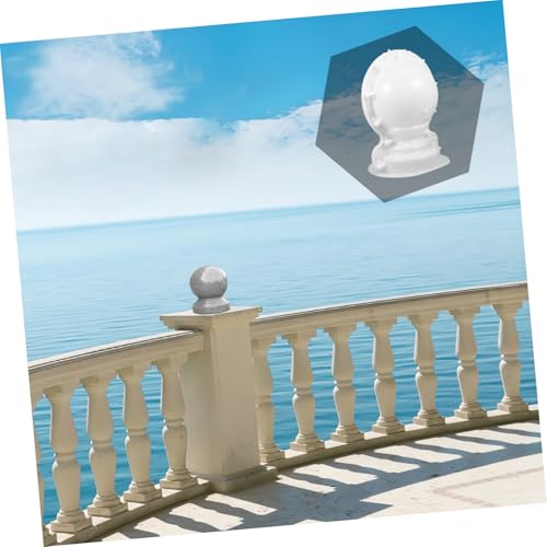 Moule sphérique à béton réutilisable pour réparer une balustrade en ciment
