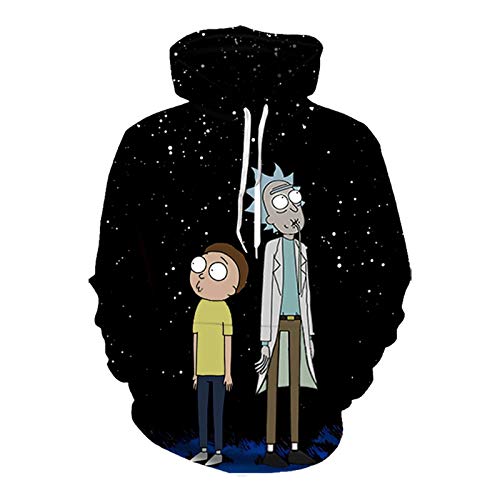 Sudadera de chándal de Rick And Morty para mujeres hombres niños niñas, estampado de personajes...