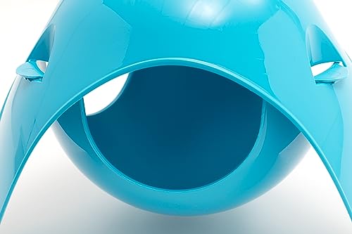 Lixit Igloos and Hideaways for Guinea Pigs, Rats, Mice, Hamsters, Gerbils and Other Small Animals (Blue Pack of 2, Large Space Pod)