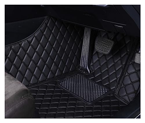 Tapis de sol de voiture anti-salissure en caoutchouc noir RHD pour GS auto