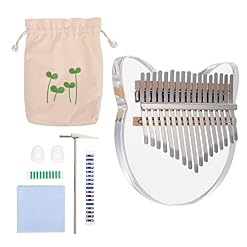 BIENKA 21 Mini Performance Crystal et Kalimba Keys Gifts Portable Clear Marimba Percussion Acrylique for Sanza Mbira… - Les Beatles, Paul McCartney, John Lennon, RIngo Starr, George Harrison BIENKA 21 Mini Performance Crystal et Kalimba Keys Gifts Portable Clear Marimba Percussion Acrylique for Sanza Mbira… – Image 4