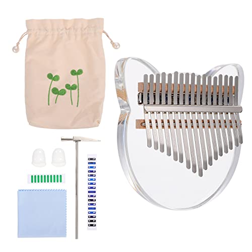 BIENKA 21 Mini Performance Crystal et Kalimba Keys Gifts Portable Clear Marimba Percussion Acrylique for Sanza Mbira… - Les Beatles, Paul McCartney, John Lennon, RIngo Starr, George Harrison BIENKA 21 Mini Performance Crystal et Kalimba Keys Gifts Portable Clear Marimba Percussion Acrylique for Sanza Mbira… – Image 5