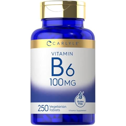 Carlyle Vitamin B6 100mg | 250 Tablets Cover