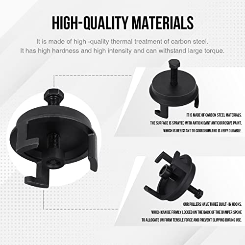 25264 Harmonic Balancer Puller For Gm Ls Engines - Quickly Remove Crank Pulleys Without Tapped Holes - Compatible With Gm, Jeep, Chrysler, And Dodge #TOP2