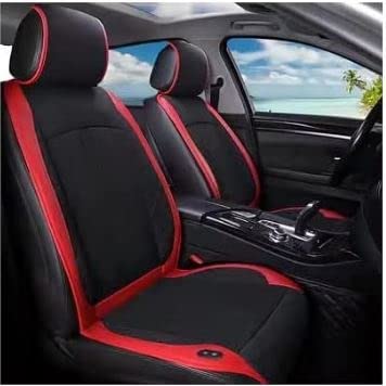 Mokshith Cooling Car Seat Cushion – 12V Automotive Breathable Seat Cover with Air Conditioning System for Summer Driving, 3 Cooling Levels