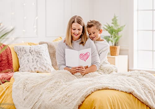 Chanasya Super Soft Fuzzy Shaggy Faux Fur Throw Blanket - Chic Design Snuggly Plush Lightweight With Fluffy Reversible Sherpa For Couch Living Room Bedroom And Home Décor (Queen) Crème #TOP2