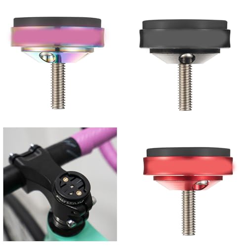 KAIXINXIN Front Bikes Computer Mount Adjusted Mount for Cycling Computer Extended Mount Mountain Bikes Extension Rack, Black