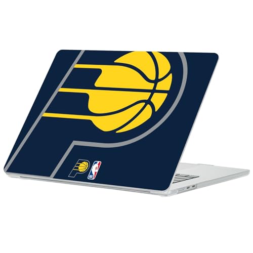 Coque MacBook Air 13.6 Indiana Pacers transparente cristal compatible A2681 A3113 2022-2025