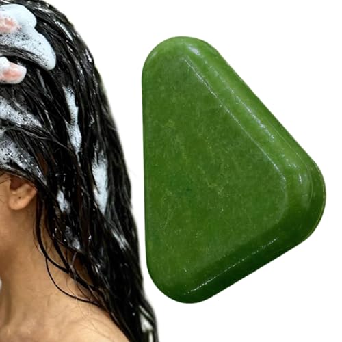 Jabón Para El Cabello - Acondicionador Natural De 100 Gramos,Pastilla De Champú Hidratante - para Reparación, Uso En Ducha Y Hogar, Crecimiento Capilar, Cuero Cabelludo, Viaje, para Mujeres Y