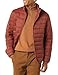 Produktbild Amazon Essentials Herren Verstaubare, Leichte, Wasserabweisende Pufferjacke (Erhältlich In Big & Tall), Erdrot, L