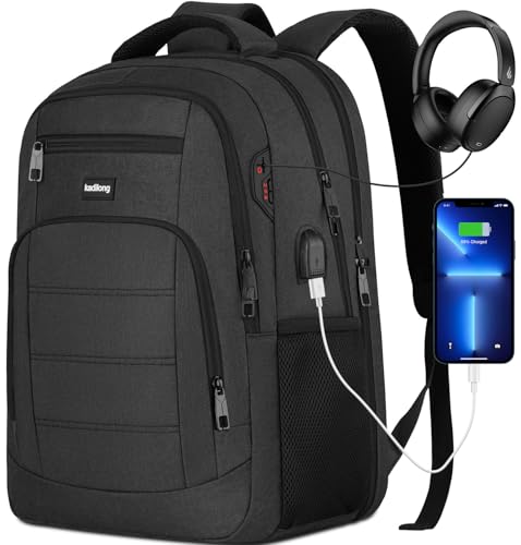 kadilong Sac à Dos Scolaires Homme,Sac d'École Cartables D'école Sac à Dos College Université Lycée Sac à Dos Ordinateur Portable pour Homme Ado Garcon