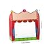 Toyvian Puppet Show Theater for Boys and Girls Shadow Playset Chinese Handmade Toys Educational Puppet Stage DIY Craft Kit