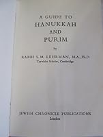 A guide to Hanukkah and Purim, B0007IW2AG Book Cover