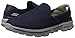 Skechers Performance Men's Go Walk 3 Slip-On Walking Shoe, Navy/Gray, 8.5 M US