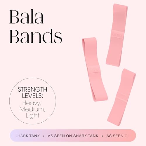 Image of Bala Bands Resistance Bands, Non-Slip Fabric Exercise Bands