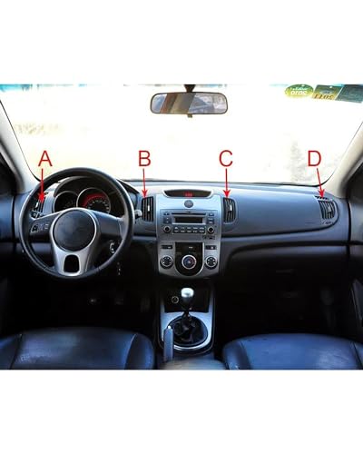 Grille d'aération pour voiture, sortie de climatiseur et pièce détachée ventilation