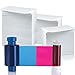 AlphaCard Magicard 100 Print YMCKO 5 Panel Ribbon for Rio Pro/Enduro (MA100YMCKO) Bundle (100 Cards)
