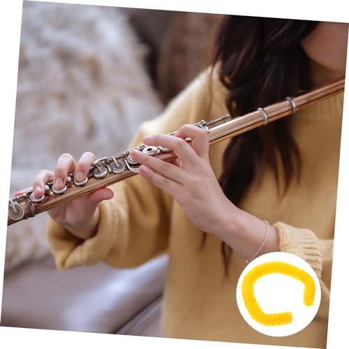 BESTonZON Flute Cleaning Brush Soft Cleaning Brush for Flute Piccolo Clarinet and Oboe for Maintenance and Care of Woodwind Instruments