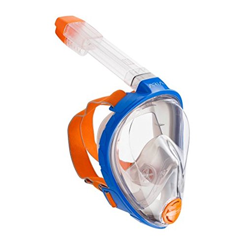 Máscara completa de buceo con sistema anti-vaho Aria OCEAN REEF y snorkel seco