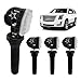 HQPASFY Tire Pressure Sensor TPMS, Compatible with Cadillac Escalade/Silverado/Express, Chevy Suburban/Tahoe, GMC Yukon, Buick Lacrosse & More, Replaces# 13598771 13598772 (4PCS)