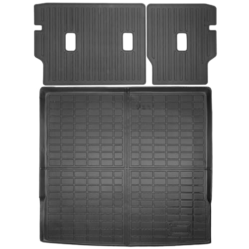 Liizoo Cargo Liner for Honda Passport 2026 All Weather Cargo Mat, Fit TPE Anti-Slip Car Seat Back Protector Accessories (with Backseat Mat) by Liizoo - Image 7