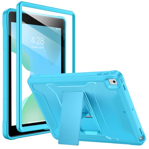Soke Case for iPad 6th/5th Generation 9.7 Inch 2018/2017 - Cyan Blue