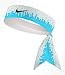 NiceGear. Custom Light Blue Ice Cream Drip Dri-Fit Head Tie Headband Multi. Color Sprinkles - White, Yellow, Pink, Green, Purple, Orange, Red