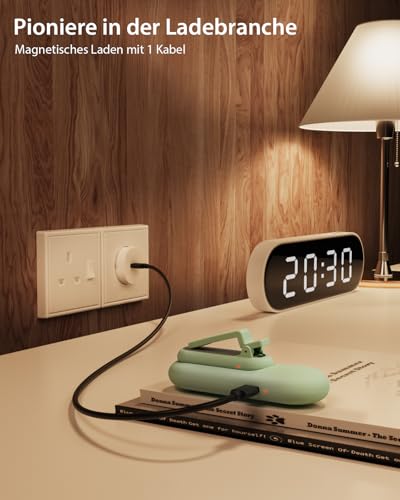 Stouchi Fernbedienung Seitenwenden zum Lesen für Kindle, Tolino, Paperwhite, Colorsoft, Oasis, Scribe eReader Zubehör, Magnetischer Clicker Page Turner Umblättern für Kindle, iPad, Tablet-Grün