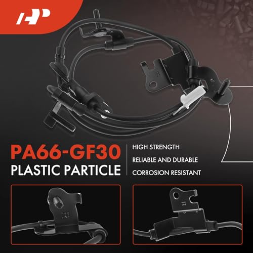 A-Premium Rear Right ABS Wheel Speed Sensor Compatible with Toyota Models - RAV4 2014 2015 2016 2017 2018, L4 2.5L, Sport Utility - Replace# 89545-0R050, 89545-48070