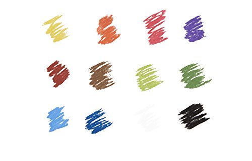 Prismacolor 27048 Premier Nupastel Firm Pastel Color Sticks, 12-Count, Colors May Vary #TOP4