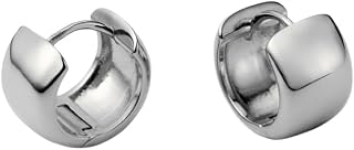 UNITED JEWELS ユナイテッドジュエルズ BAND HOOP MINI PIERCE バンド ミニ フープピアス 96-7628-29 (シルバー)